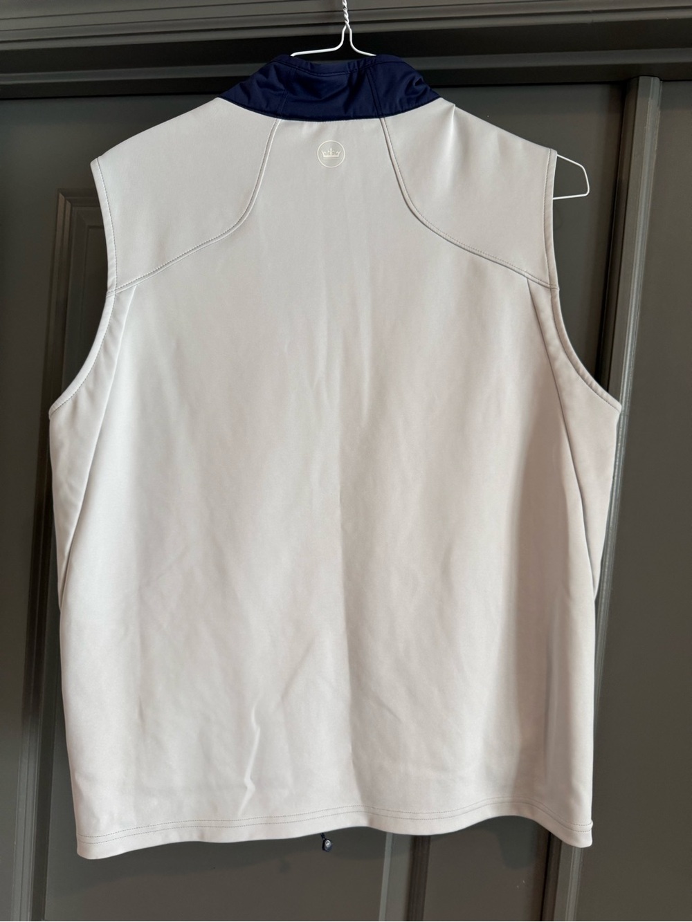 Peter Millar Navy and White Golf Vest - Picture 3 of 3